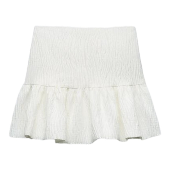 Zara NWT White balloon skort size Medium - Picture 2 of 6